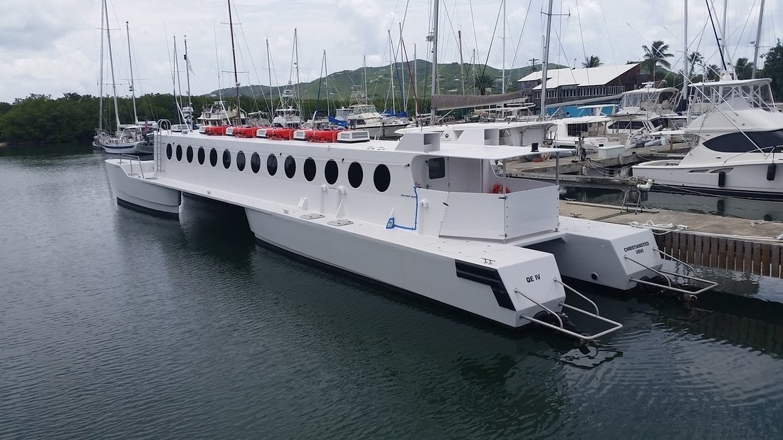 QE VI Ferry in the Virgin Islands