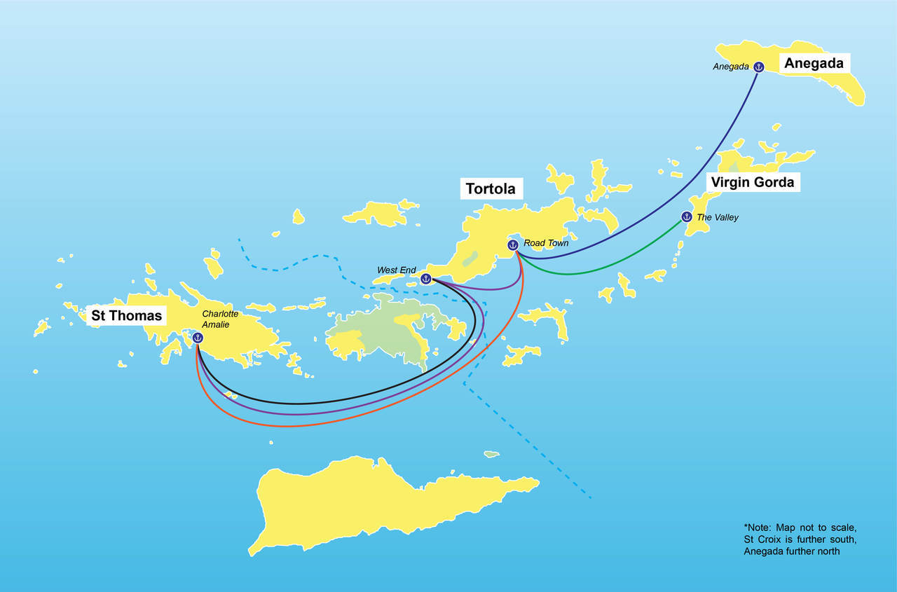 cruise ship schedule tortola