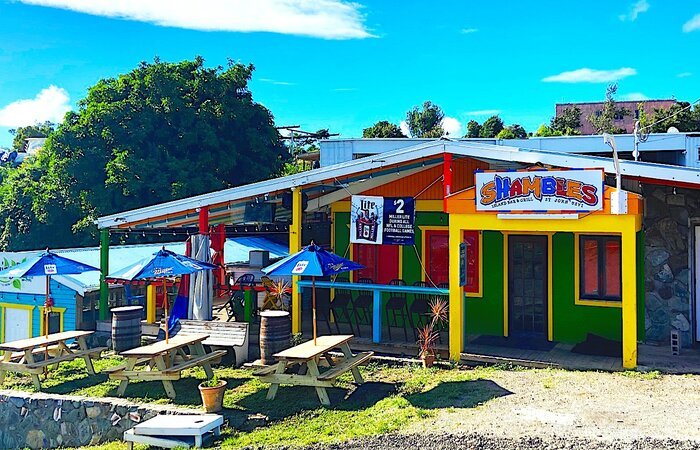 best places to eat ST John USVI