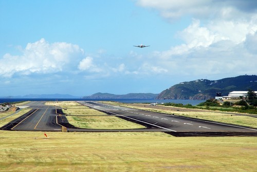 The Virgin Islands airport